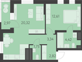 Продажа квартиры: Екатеринбург, ул. улица Академика Парина, дом, 13.1.1, Квартал Новая Олимпика (Дом 13.1.1) - Фото 1