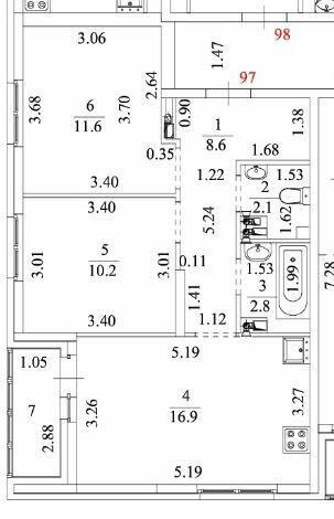 Екатеринбург, ул. Отрадная, 1 (ВИЗ) - фото квартиры (1)