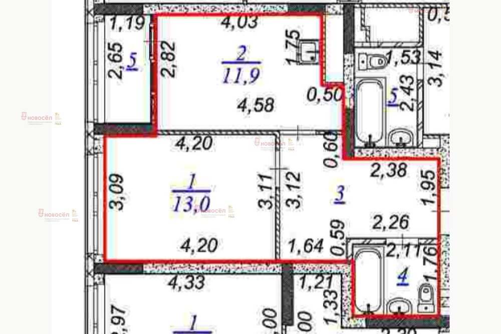 Екатеринбург, ул. Монтерская, 8/2 (Вторчермет) - фото квартиры (1)