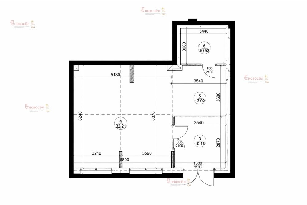 Екатеринбург, ул. Вильгельма де Геннина, 30 (Академический) - фото торговой площади (1)