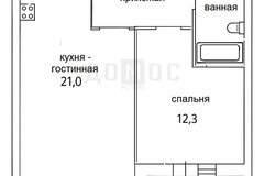 Екатеринбург, ул. Краснолесья, 54 (УНЦ) - фото квартиры