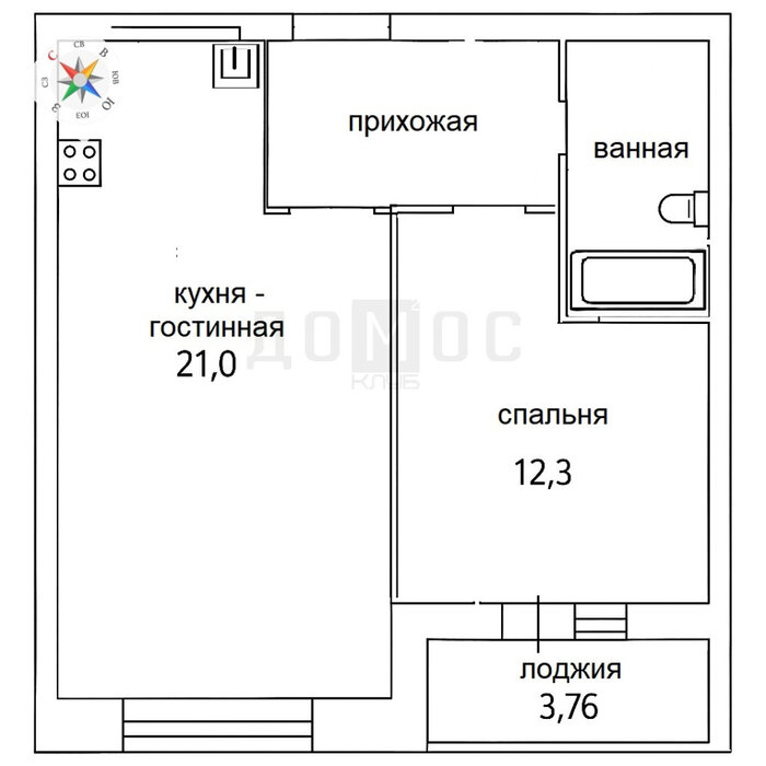 Екатеринбург, ул. Краснолесья, 54 (УНЦ) - фото квартиры (8)