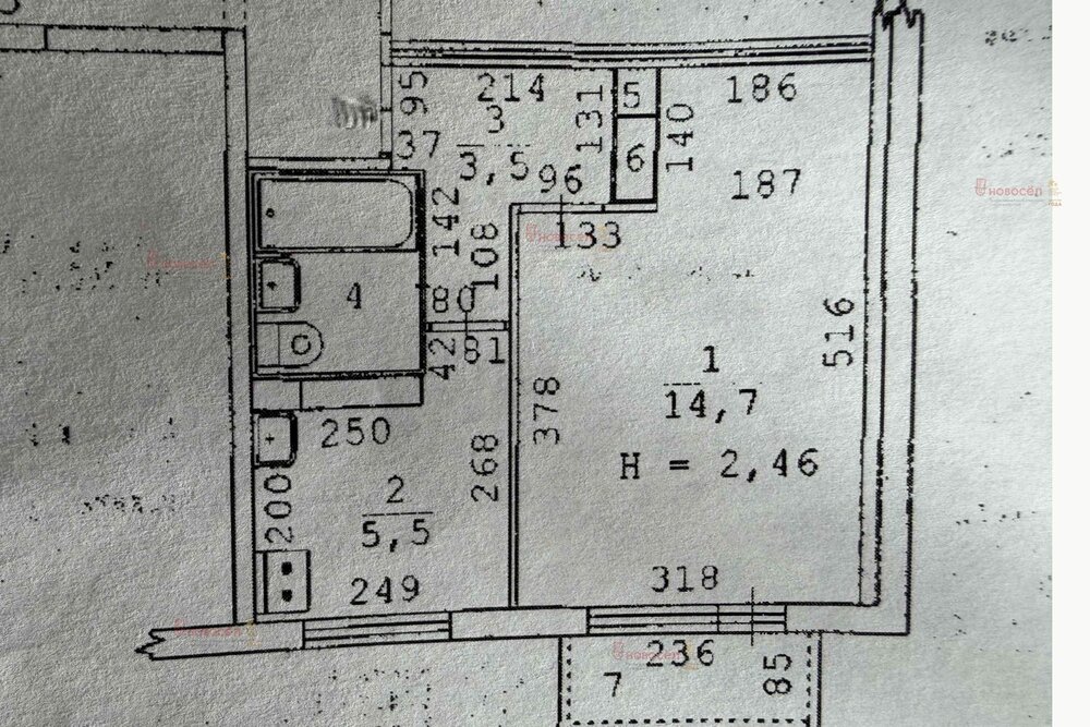 Екатеринбург, ул. Уральская, 68/2 (Пионерский) - фото квартиры (1)