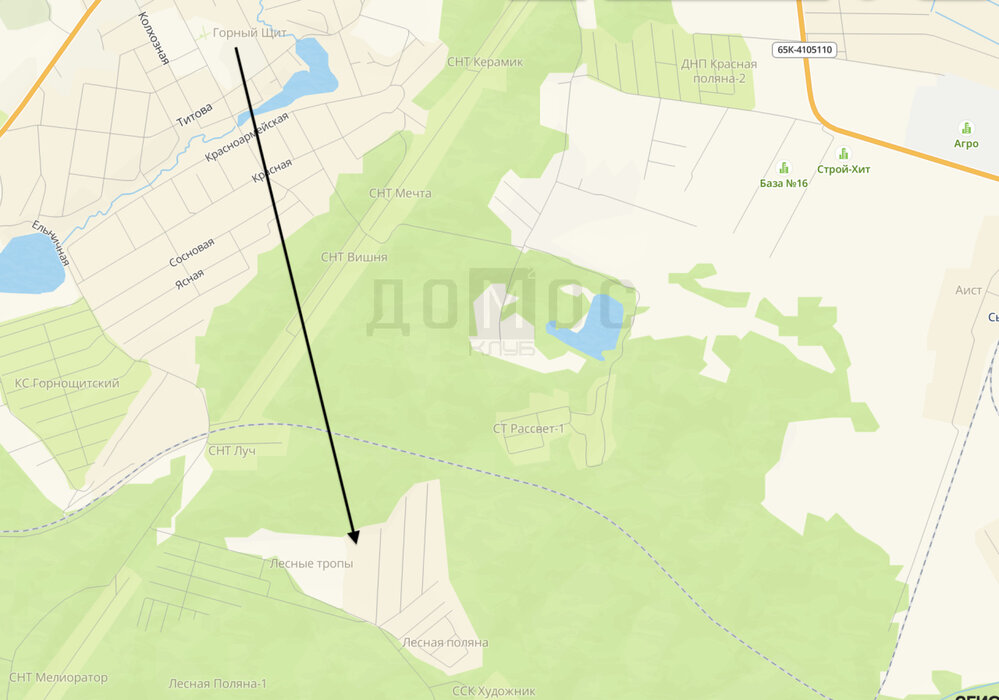 к. п. Лесные тропы, уч. 24 (Екатеринбург, с. Горный щит) - фото земельного участка (7)