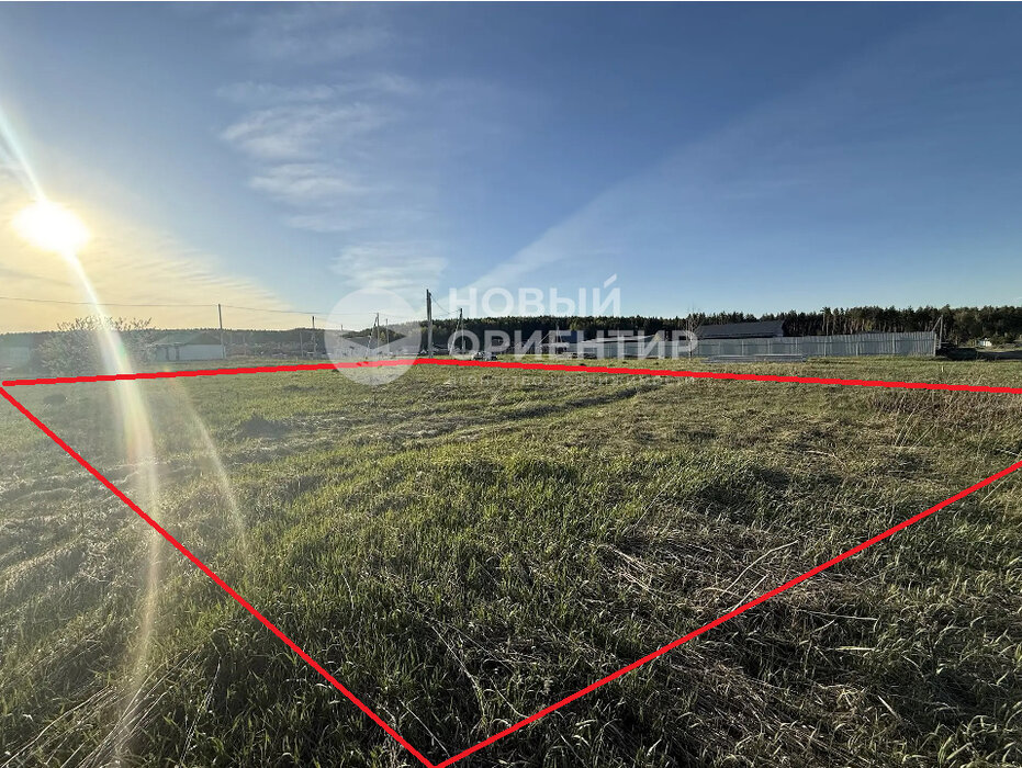 п. Полевой, ул. Тенистая (городской округ Сысертский) - фото земельного участка (2)