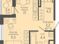 Продажа квартиры: Екатеринбург, ул. Новокольцовский, дом №7, ЖК Новокольцовский (Дом №7) - Фото 1