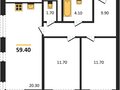 Продажа квартиры: Екатеринбург, ул. Лучистая, 6.3, Жилой квартал Брусники в мкр.