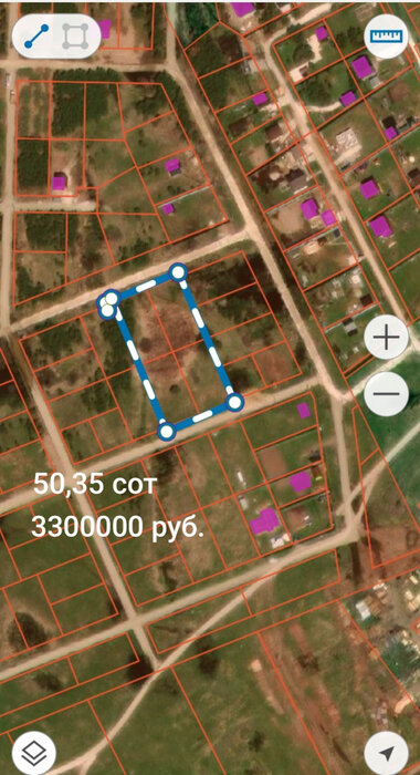 п. Сарапулка, ул. Ароматная (городской округ Березовский) - фото земельного участка (1)