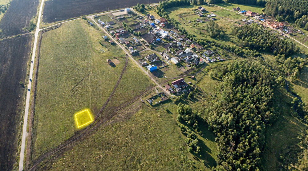 д. Черноусова, ул. Ясная, 5 (городской округ Город Каменск-Уральский) - фото земельного участка (1)