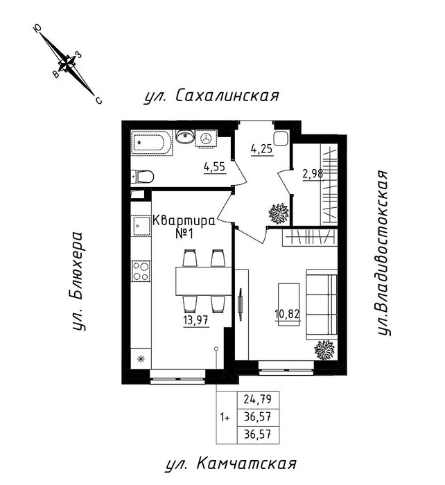 Екатеринбург, ул. Камчатская, 3, ЖК 