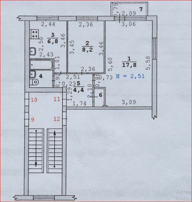Екатеринбург, ул. Армавирская, 22а (Завокзальный) - фото квартиры (12)