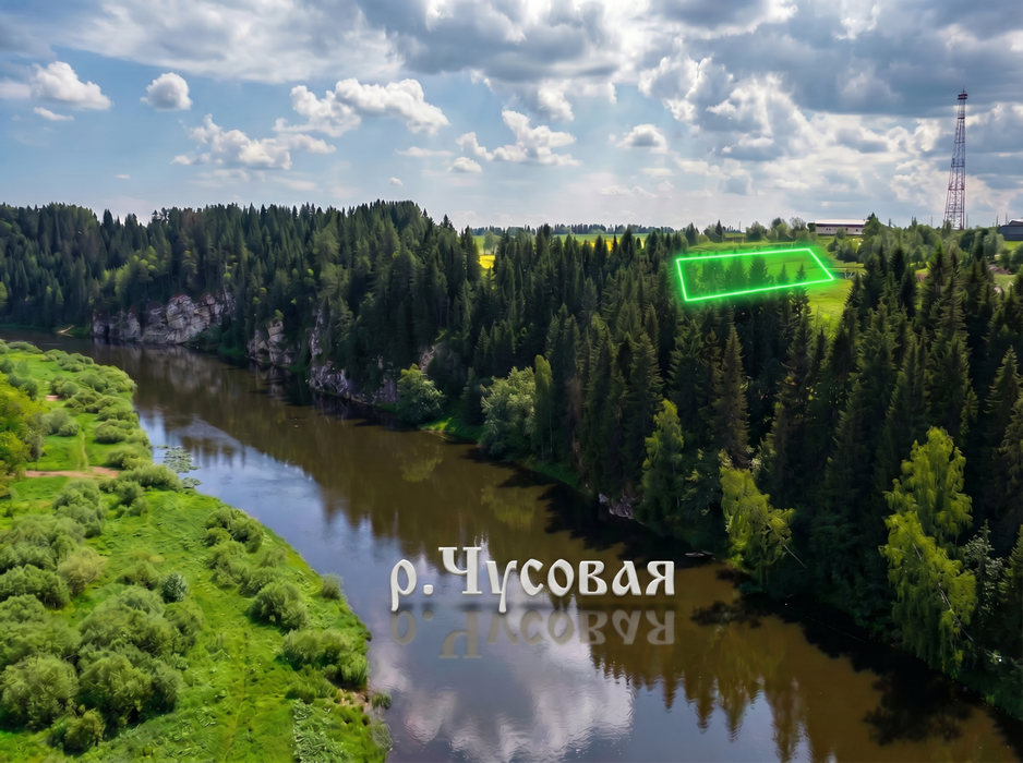п. Чусовое, ул. Советская (городской округ Шалинский) - фото земельного участка (7)