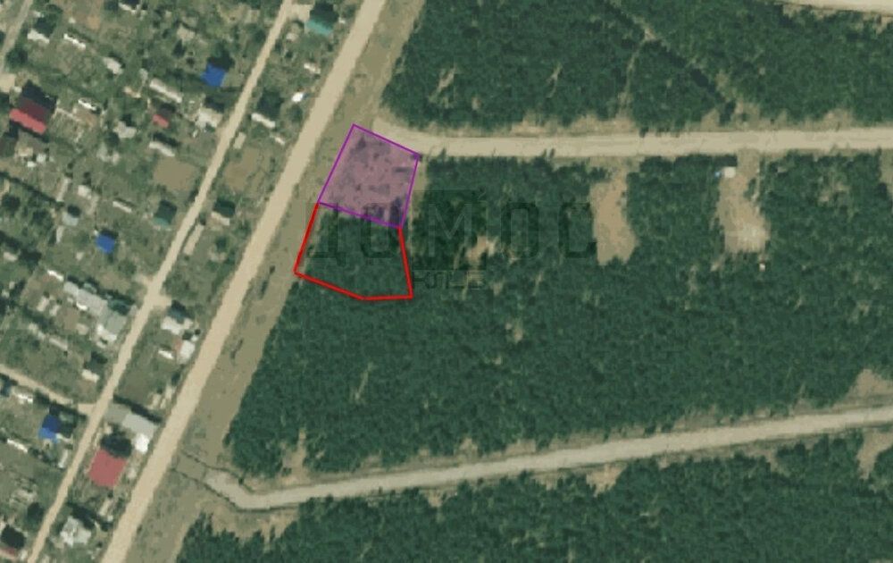 п. Хризолитовый, ул. Ягодная, 2 (городской округ Белоярский) - фото земельного участка (1)