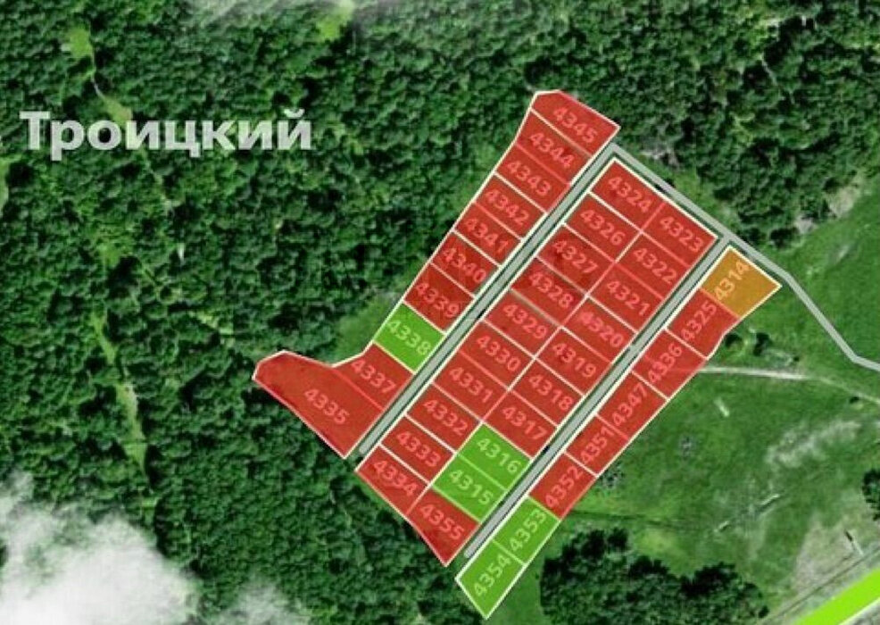 Екатеринбург, ул. коттеджный посёлок Троицкий - фото земельного участка (5)
