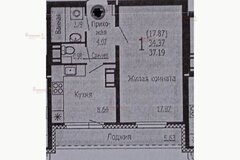 Екатеринбург, ул. Новгородцевой, 23 (ЖБИ) - фото квартиры