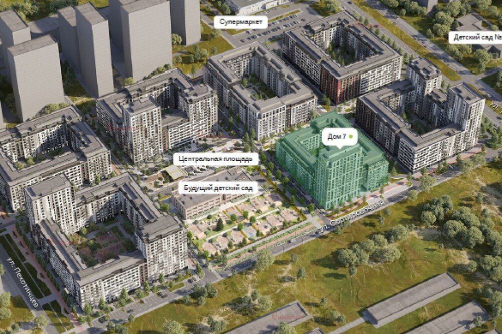 Екатеринбург, ул. Пехотинцев, 2/д (Новая Сортировка) - фото квартиры (8)