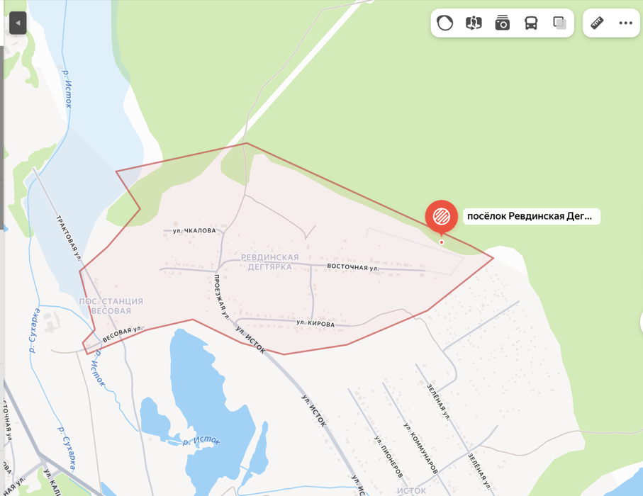 г. Дегтярск, ул. Юбилейная, 21 (городской округ Город Дегтярск) - фото земельного участка (2)