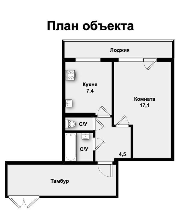 Екатеринбург, ул. Викулова, 57 (ВИЗ) - фото квартиры (2)