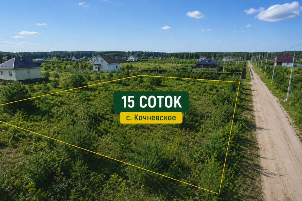 с. Кочневское, ул. Первомайская (городской округ Белоярский) - фото земельного участка (1)