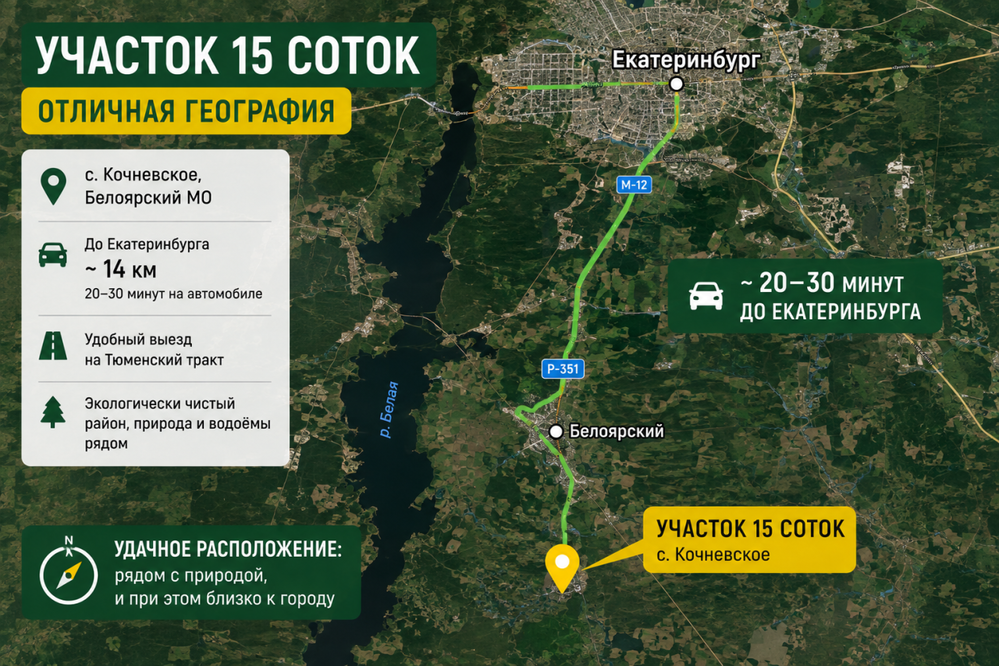 с. Кочневское, ул. Первомайская (городской округ Белоярский) - фото земельного участка (7)