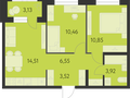 Продажа квартиры: Екатеринбург, ул. улица Краснолесья, 3.21, ЖК