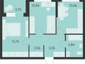 Продажа квартиры: Екатеринбург, ул. улица Краснолесья, 3.1, ЖК