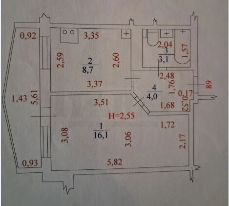 Екатеринбург, ул. Комсомольская, 76 (Втузгородок) - фото квартиры (8)